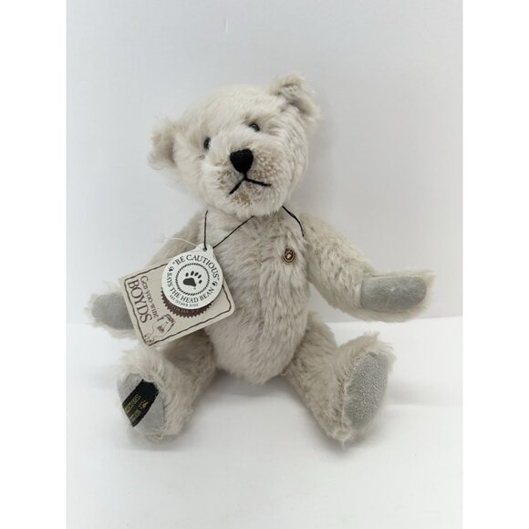 Boyd’s Bears Teddy B Bear 9" The Mohair Collection Vintage 2001 Gen-yoo-wine - Picture 1 of 11